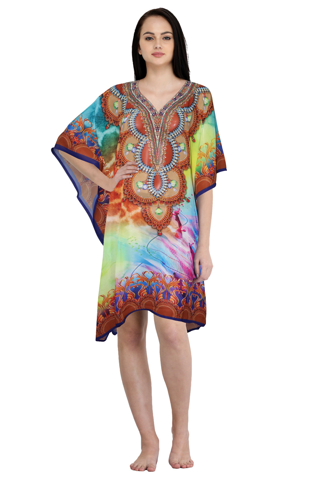 Digital Short Kaftan
