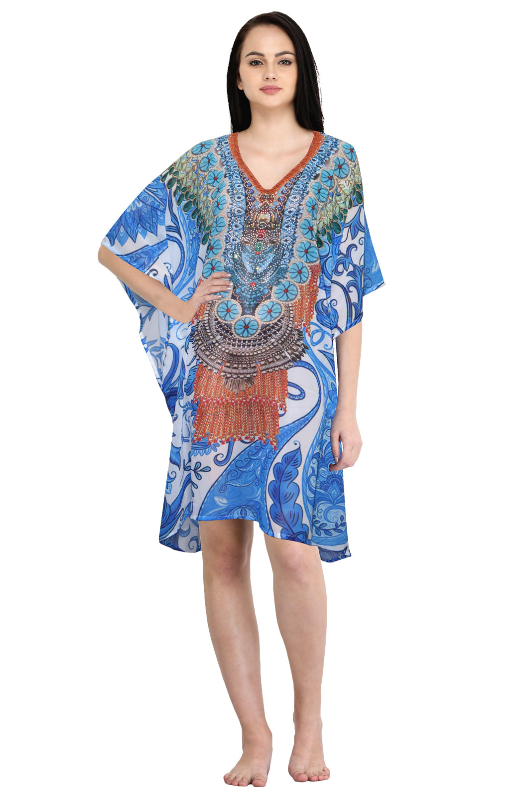 Digital Short Kaftan