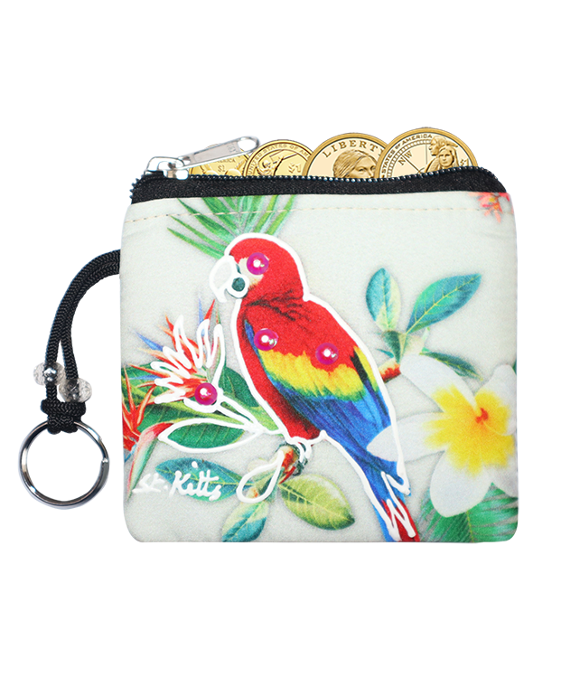 Keychain Purse 'St.Kitts & Nevis'