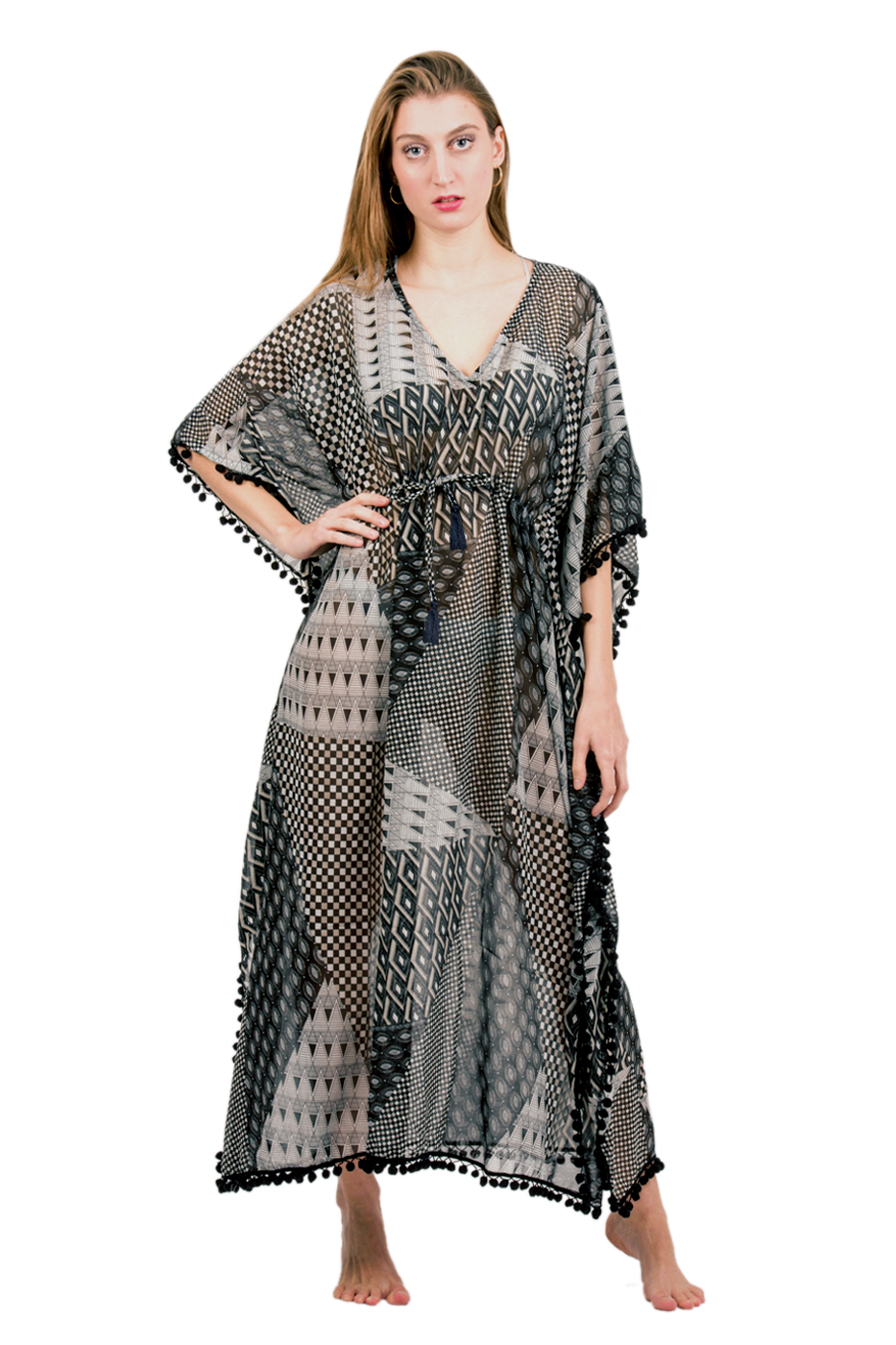 Chiffon Long Kaftan