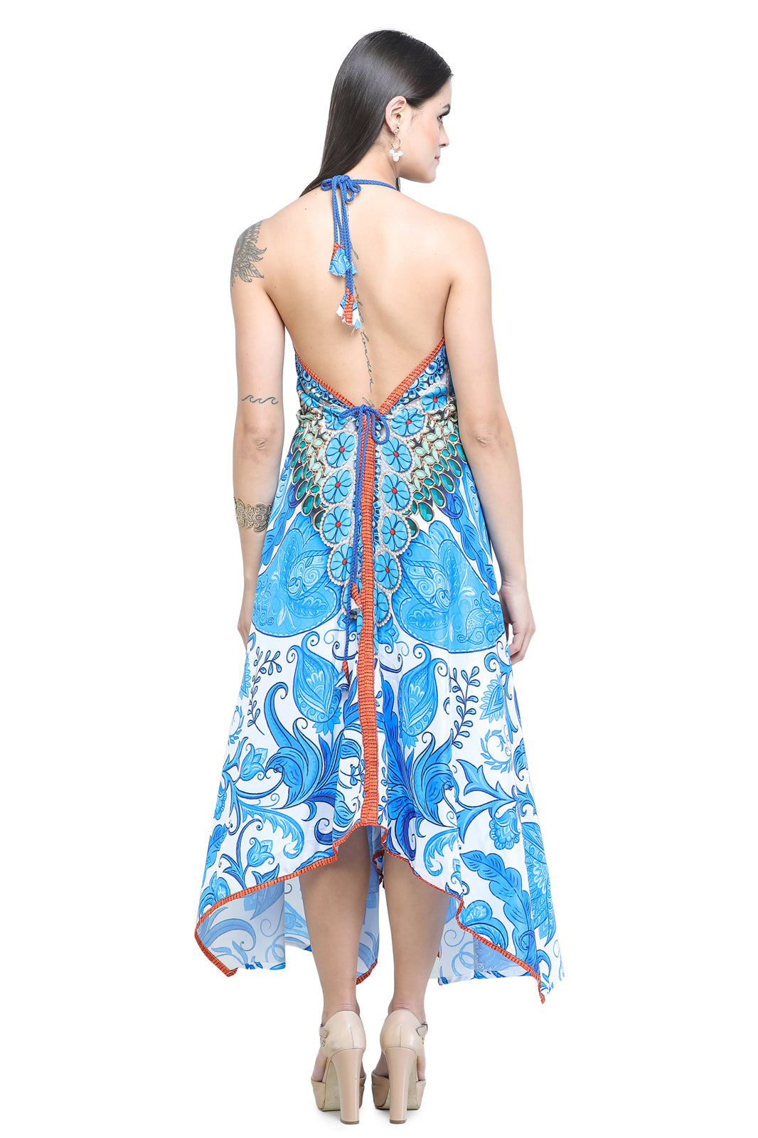 Silky Long Dress