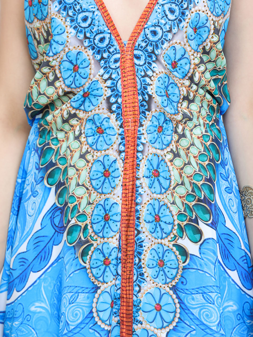 Silky Long Dress
