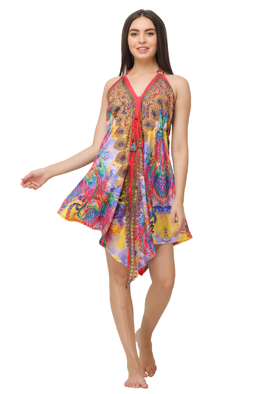 Silky Short Dress