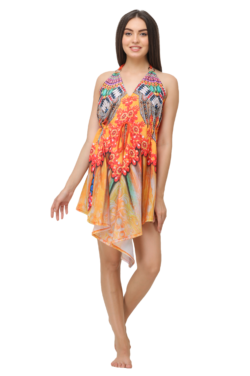 Silky Short Dress