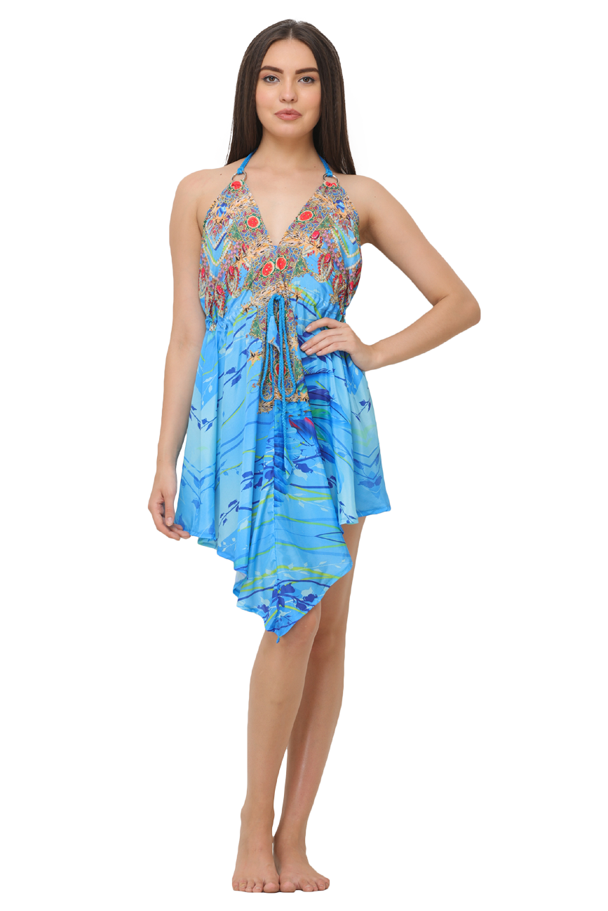 Silky Short Dress