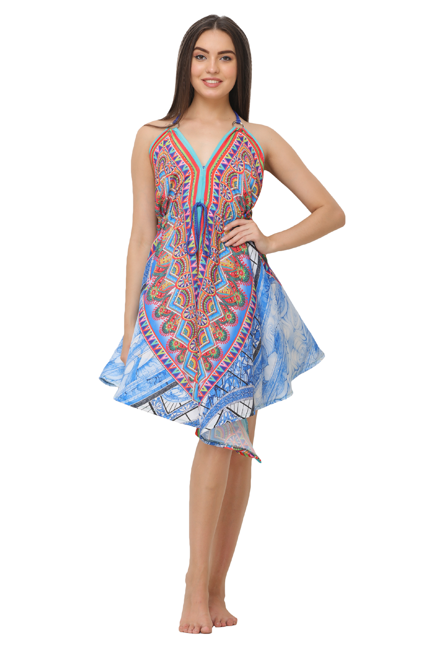 Silky Short Dress
