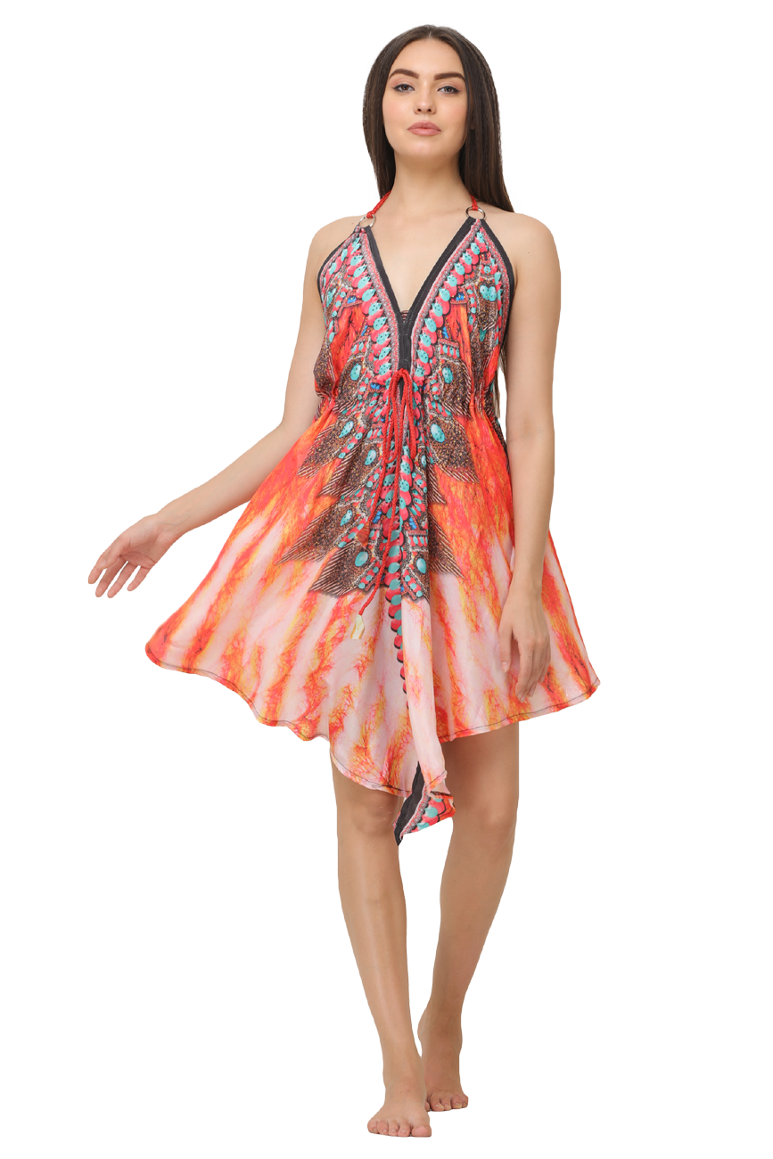Silky Short Dress