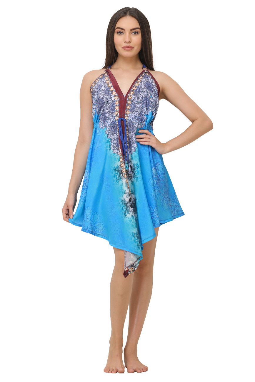 Silky Short Dress