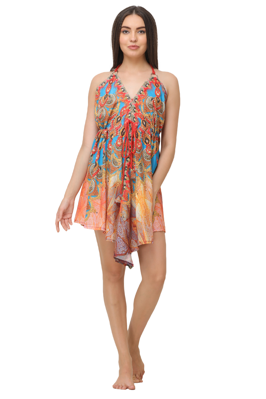 Silky Short Dress