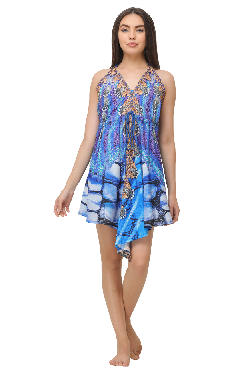 Silky Short Dress