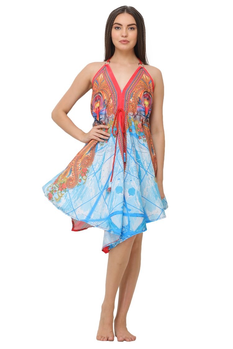 Silky Short Dress