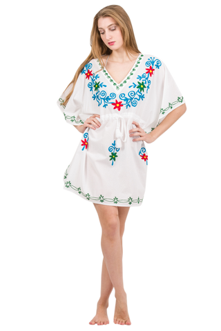 Cotton Short Kaftan (Sheer)