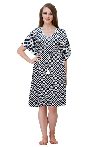 Cotton Short Kaftan (Sheer)