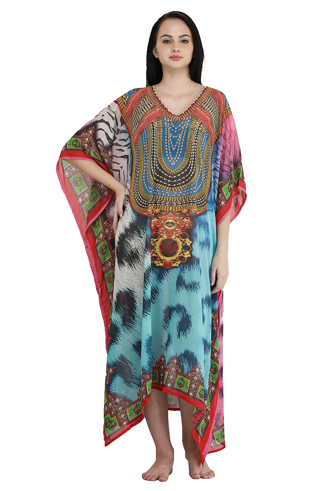 Digital Long Kaftan