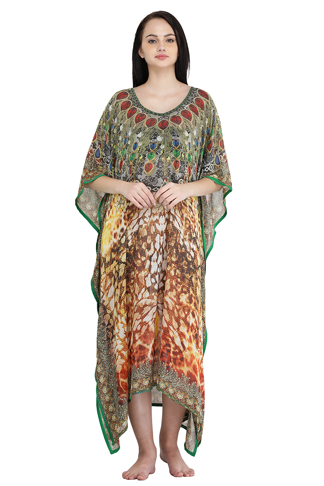 Digital Long Kaftan