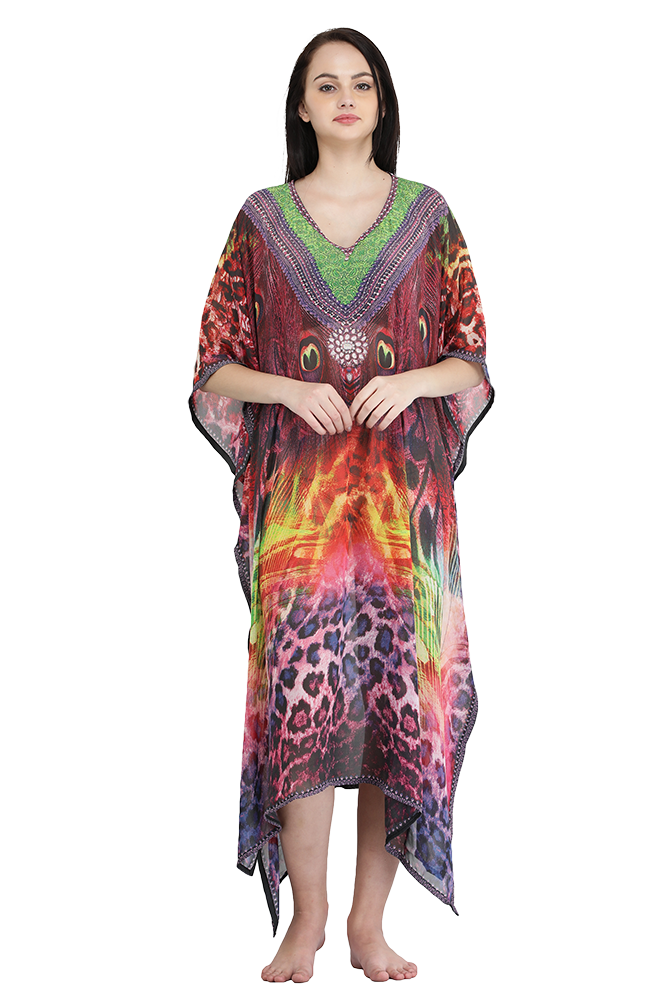 Digital Long Kaftan