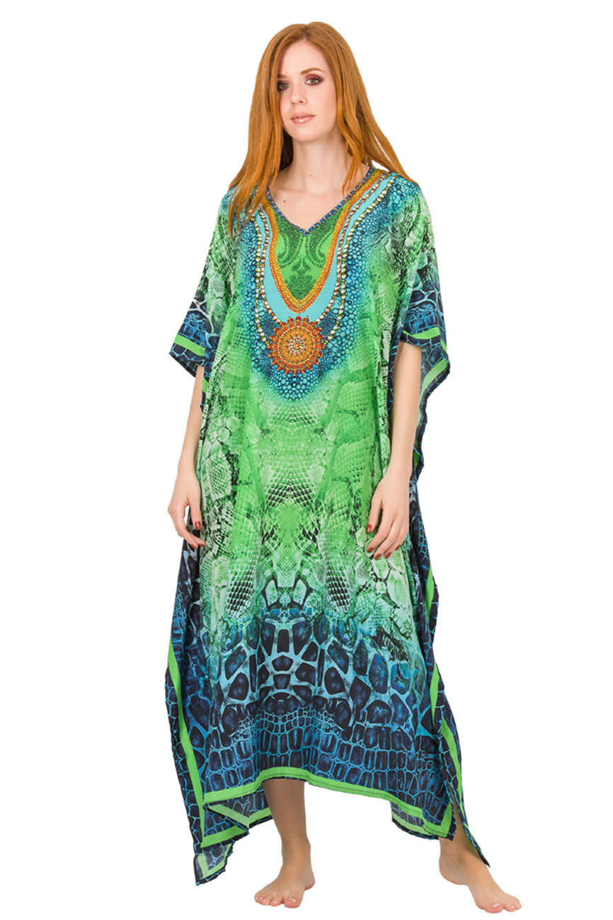 Digital Long Kaftan