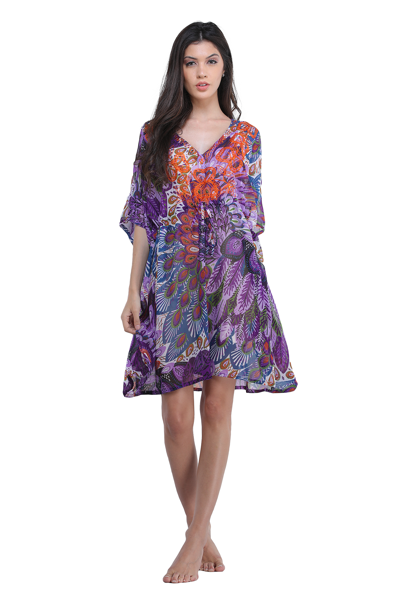 Chiffon Short Kaftan