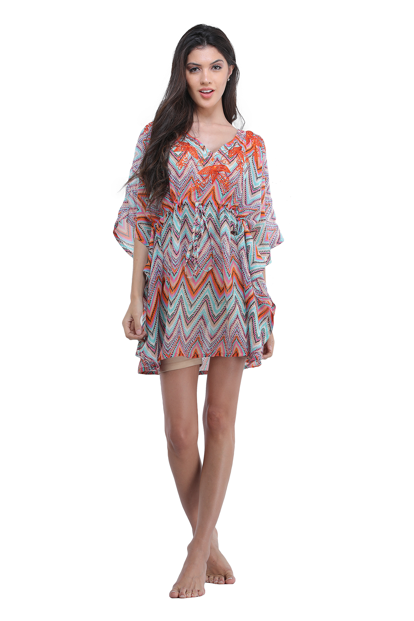 Chiffon Short Kaftan
