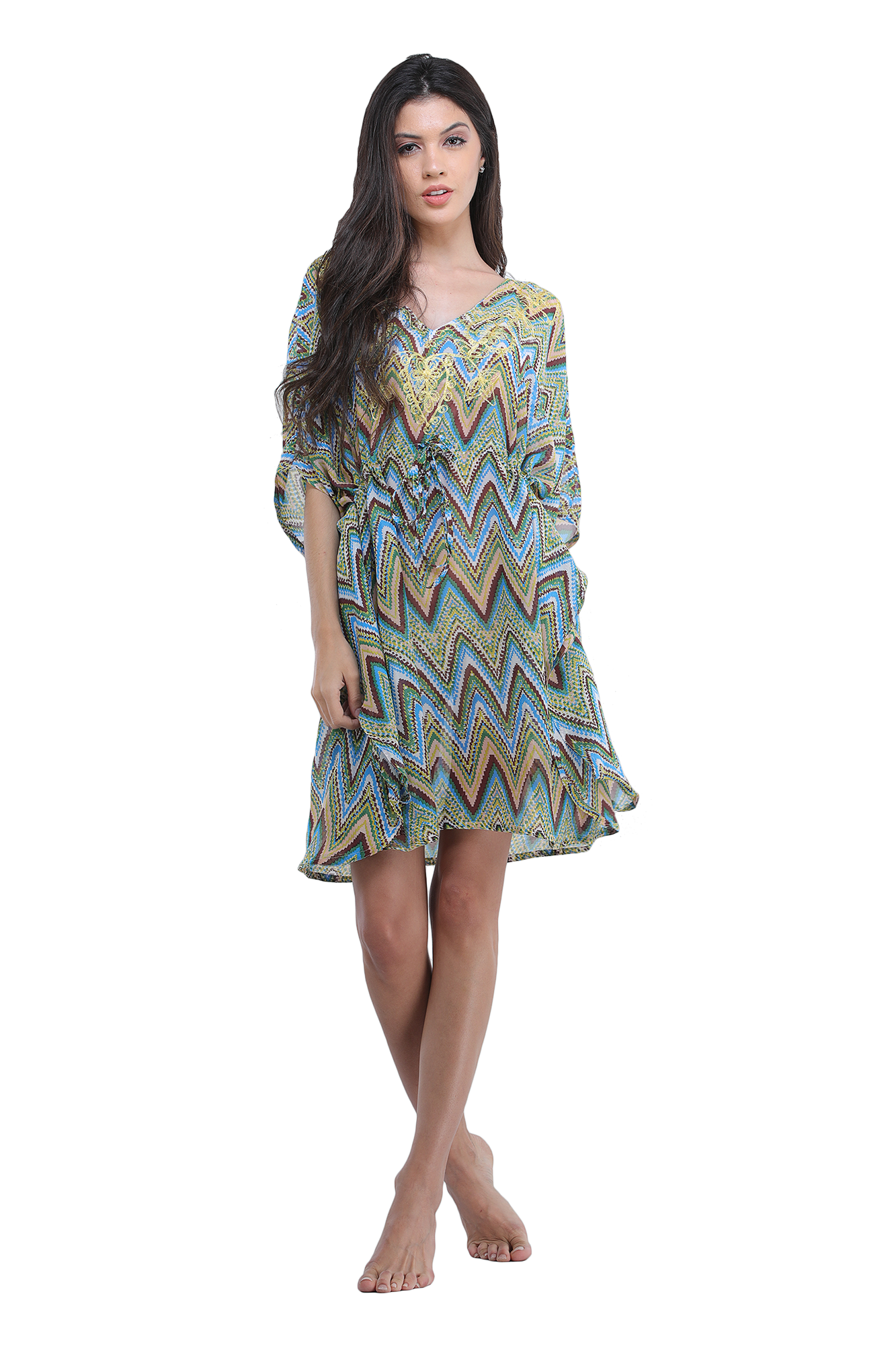 Chiffon Short Kaftan