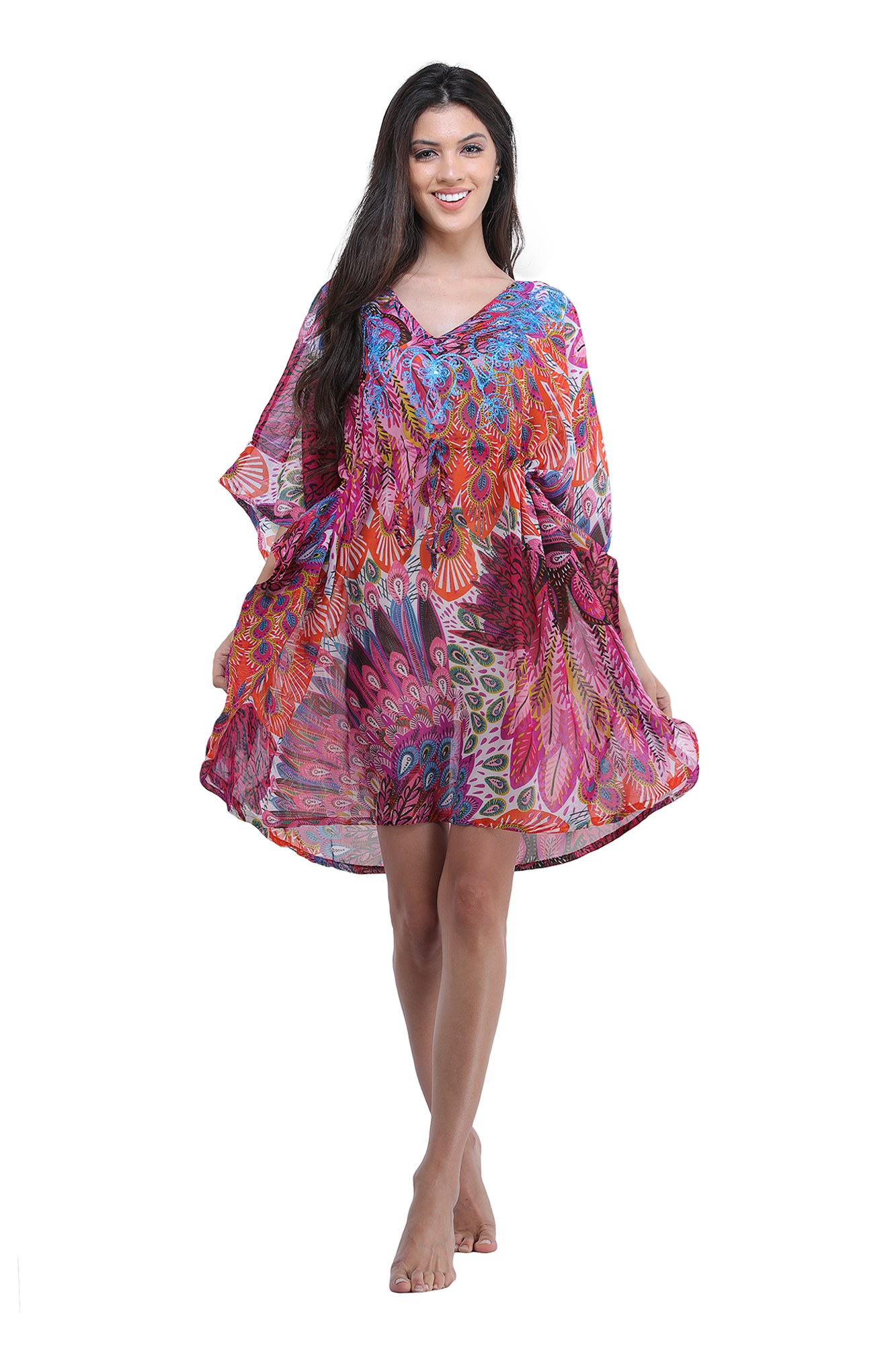 Chiffon Short Kaftan