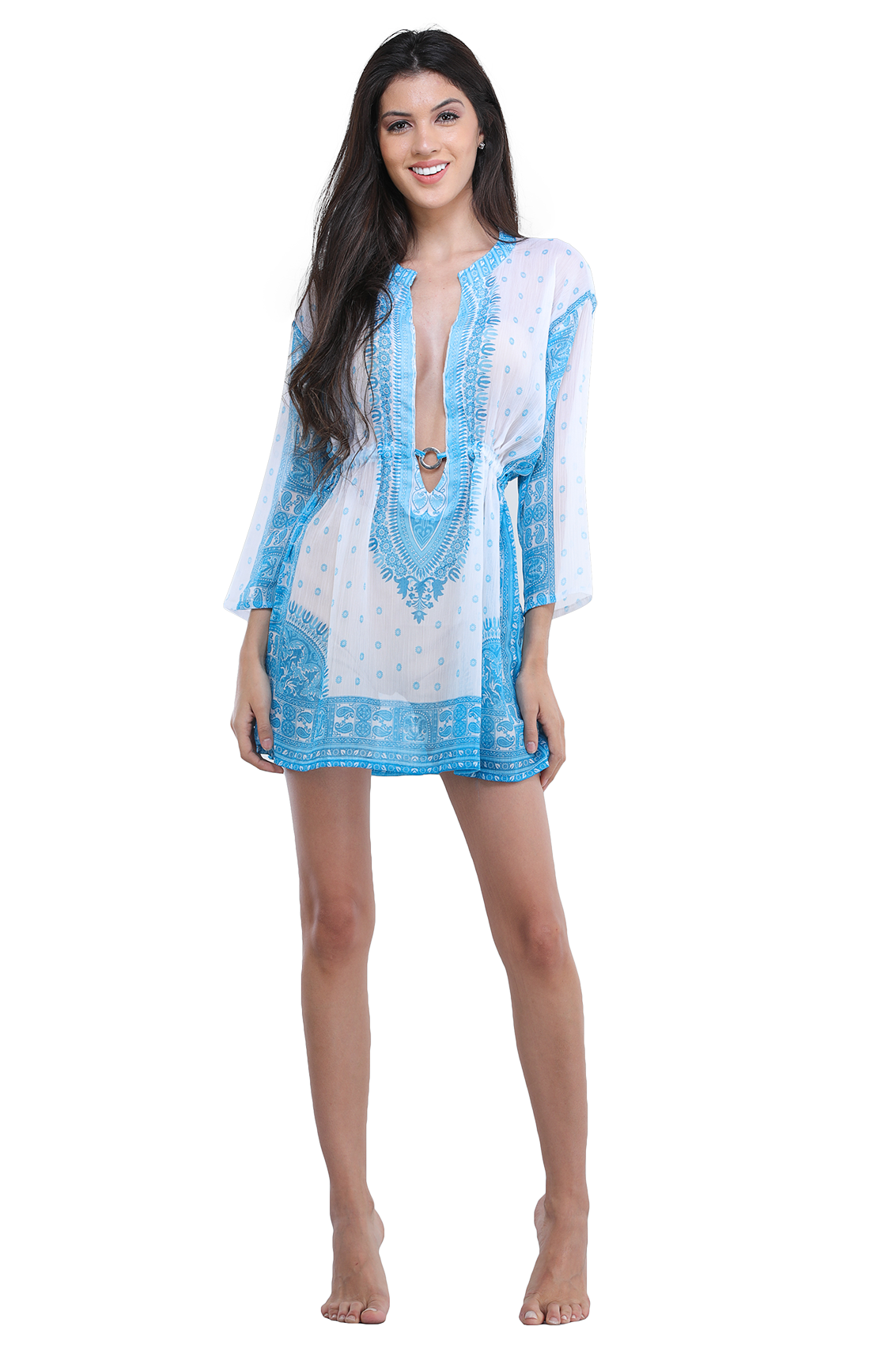 Chiffon Ring Kurti