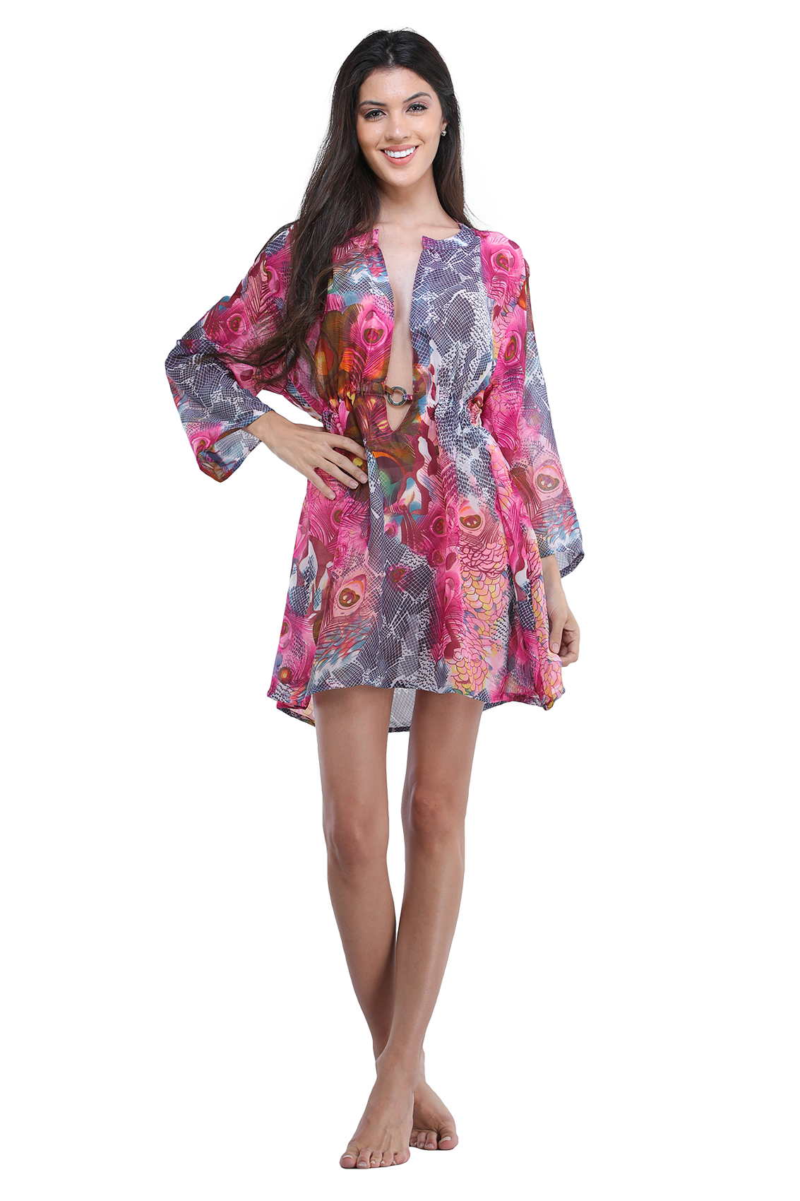 Chiffon Ring Kurti