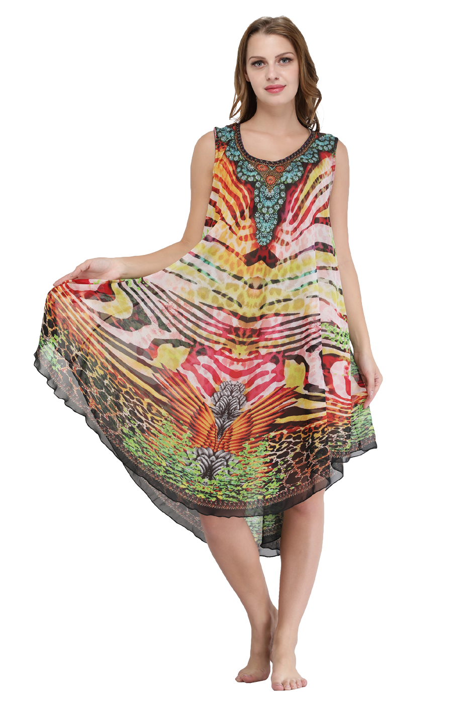 Chiffon Bata Dress