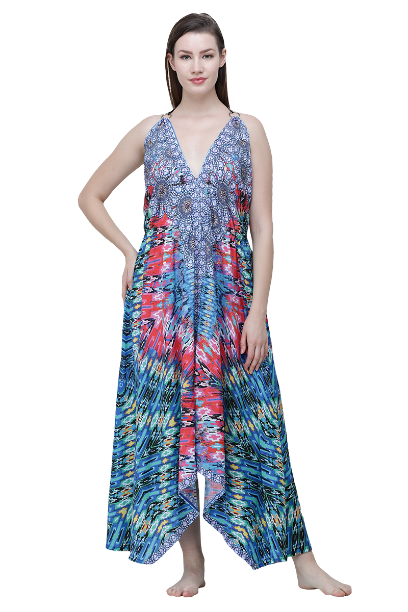 Silky Long Dress