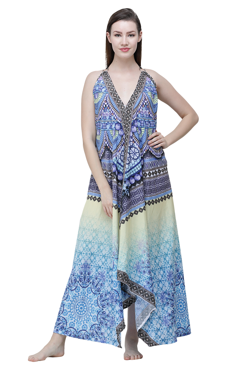 Silky Long Dress