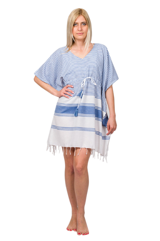 Cotton Short Kaftan (Sheer)