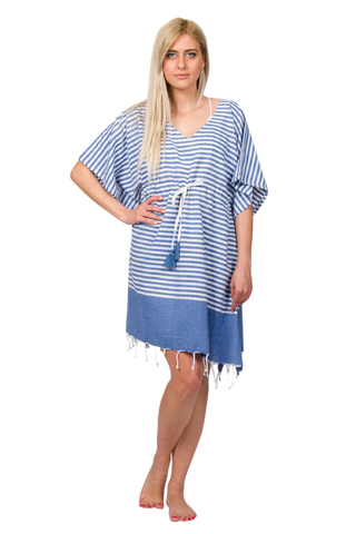 Cotton Short Kaftan (Sheer)