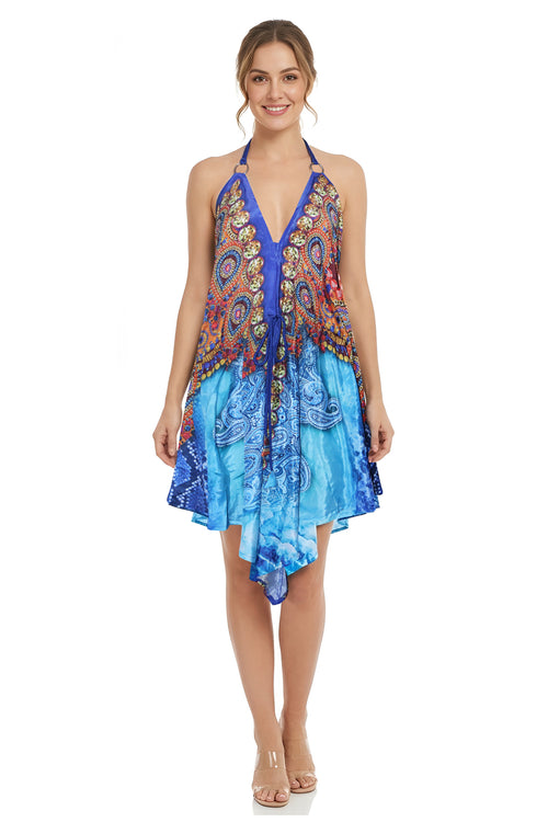Silky Short Dress