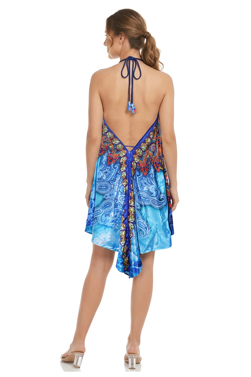 Silky Short Dress