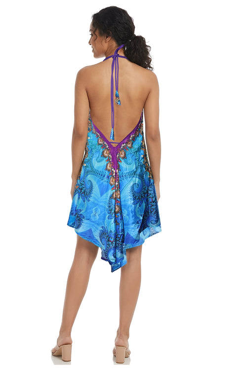 Silky Short Dress