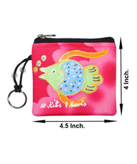 Keychain Purse 'St.Kitts & Nevis'