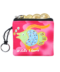 Keychain Purse 'St.Kitts & Nevis'
