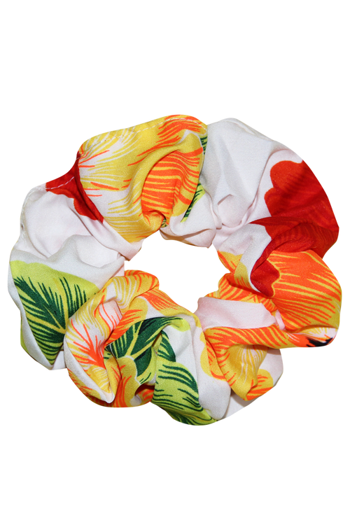 Scrunchie (Pack of 12 Assorted Flower Designs)