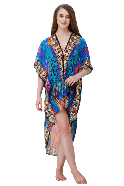 Digital (Sheer) Long Kimono – Rima Beach World Official Online Store