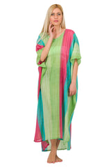 Cotton Long Kaftan (Sheer)