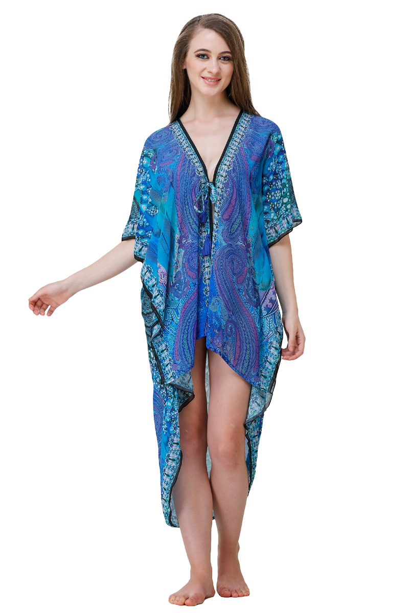 Digital (Sheer) Long Kimono