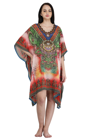 Digital Long Kaftan