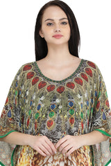 Digital Long Kaftan