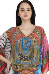 Digital Long Kaftan