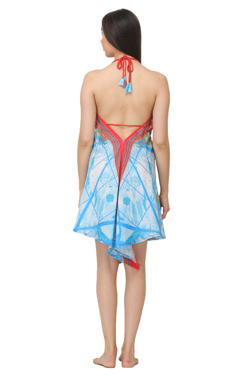 Silky Short Dress